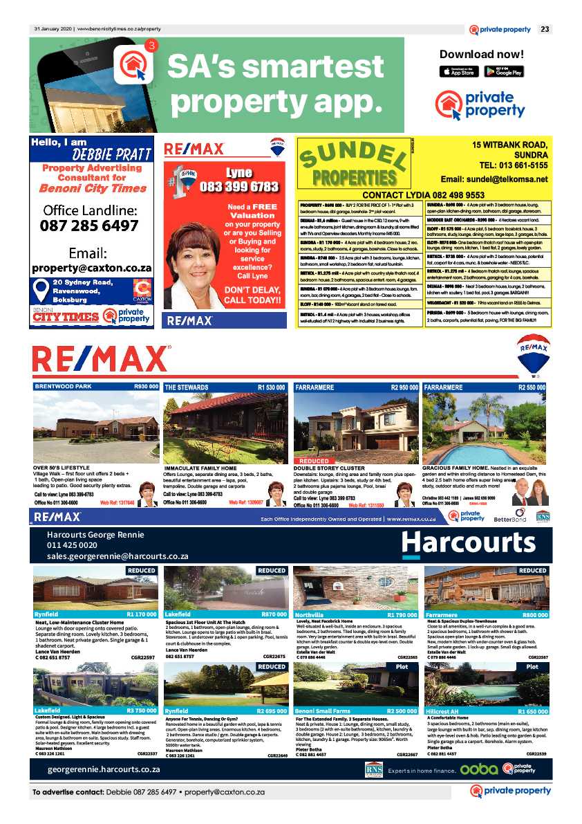 Benoni City Times 30 January 2020 page 23