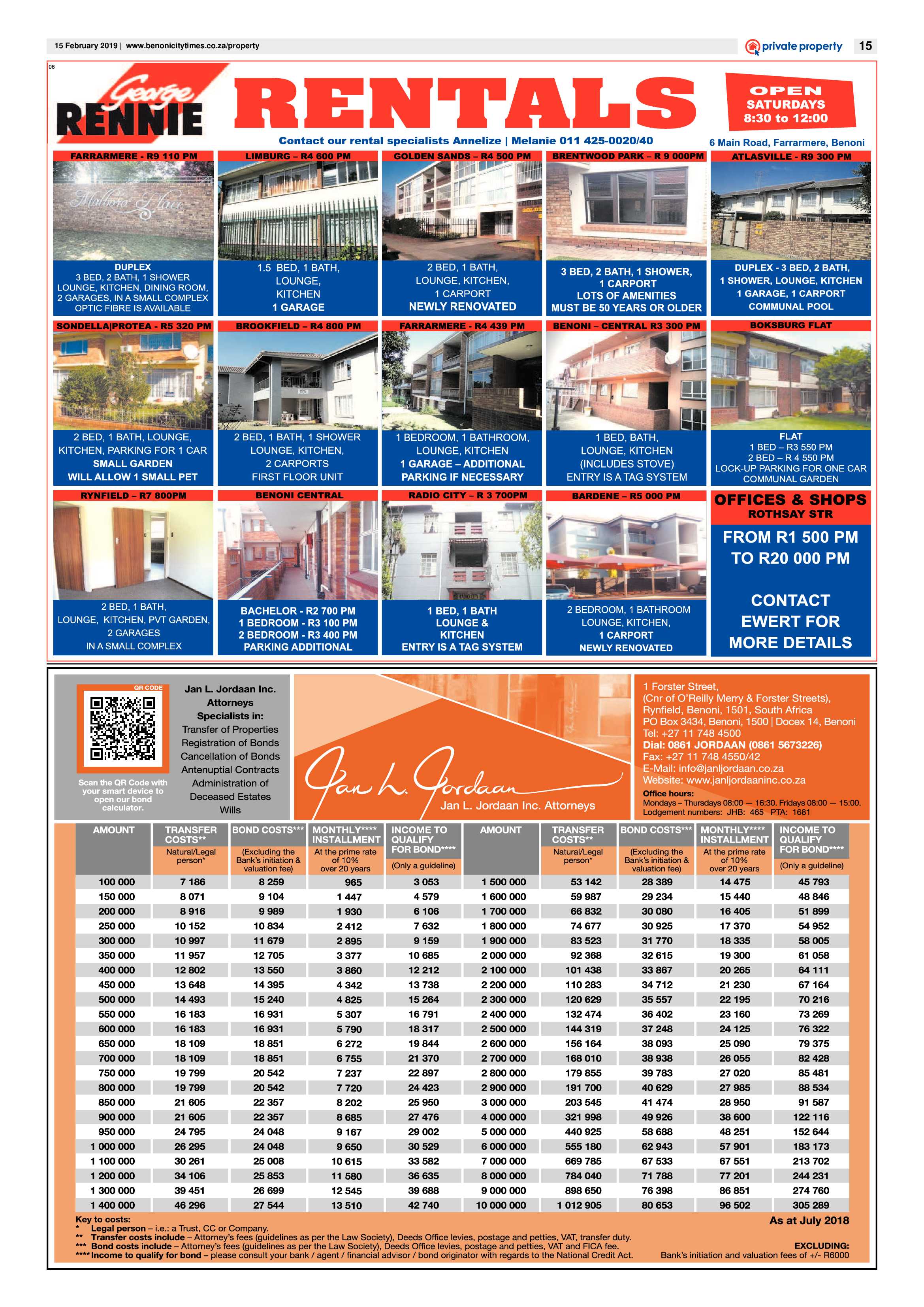 Benoni Cty Times 14 February 2019 page 15
