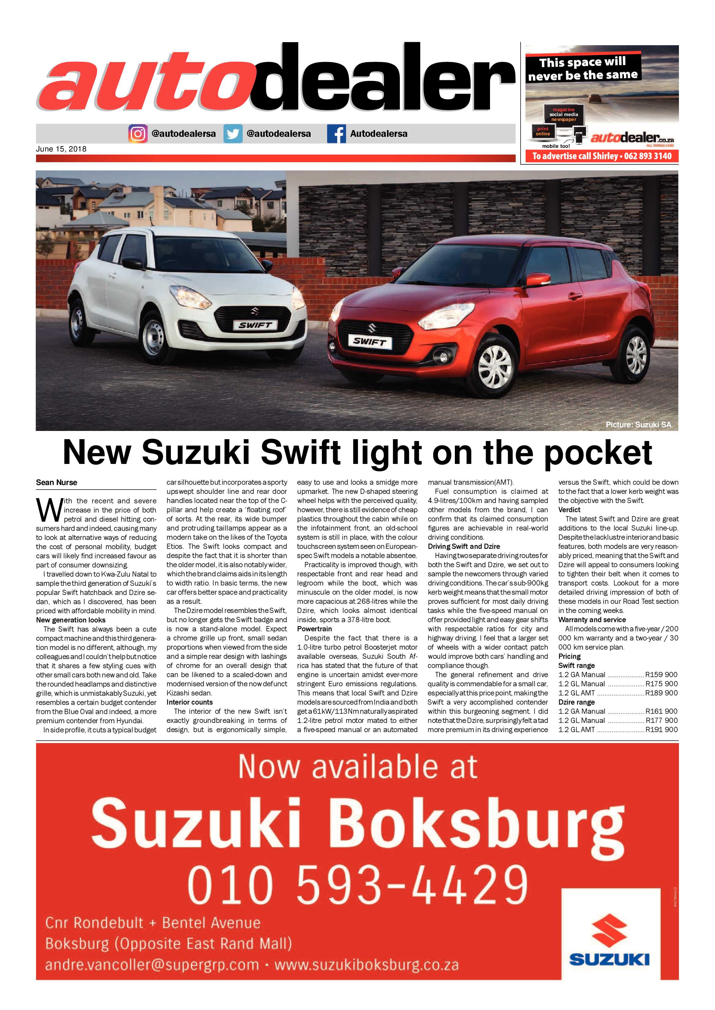 Benoni City Times 14 June 2018 page 23