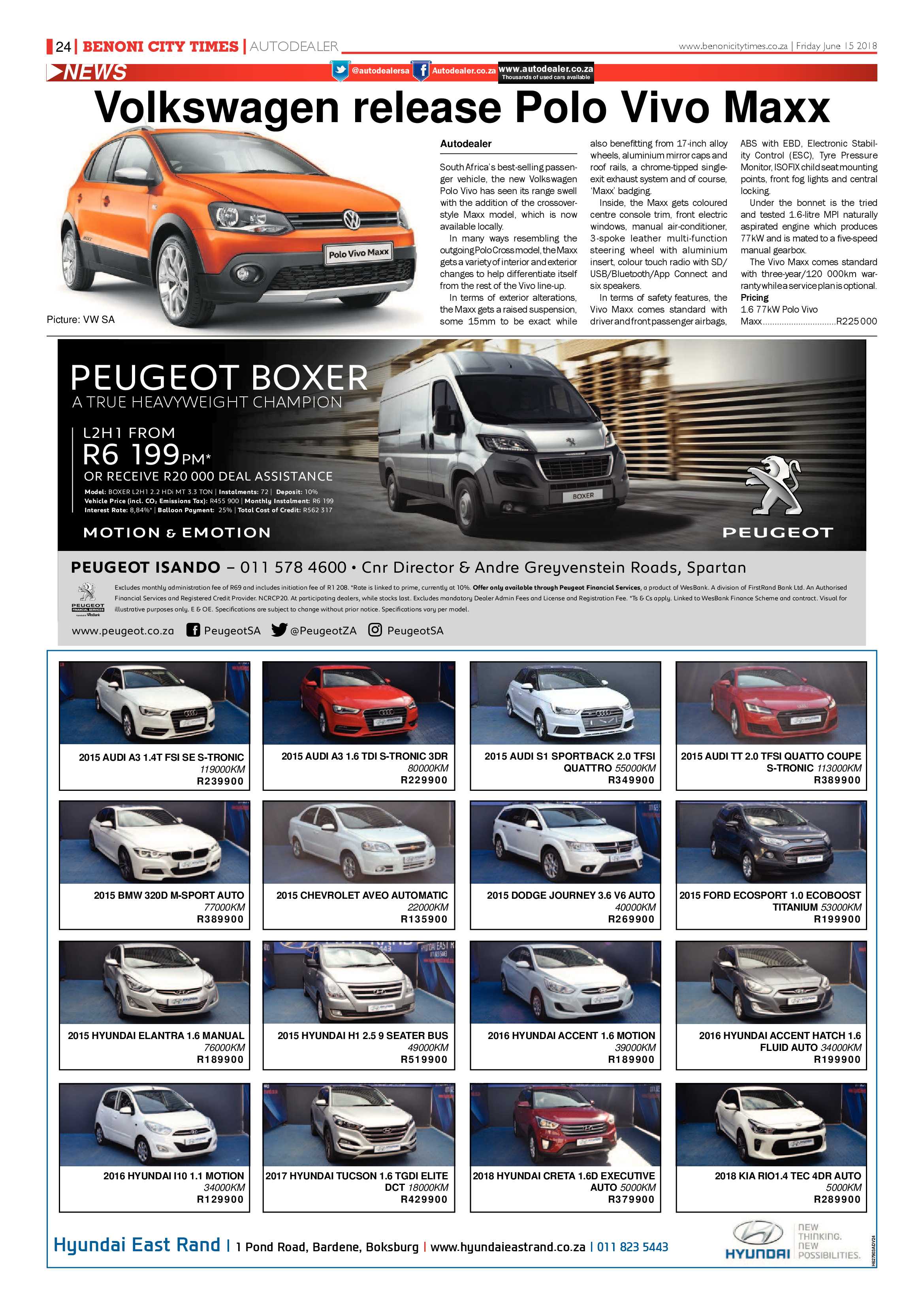 Benoni City Times 14 June 2018 page 24