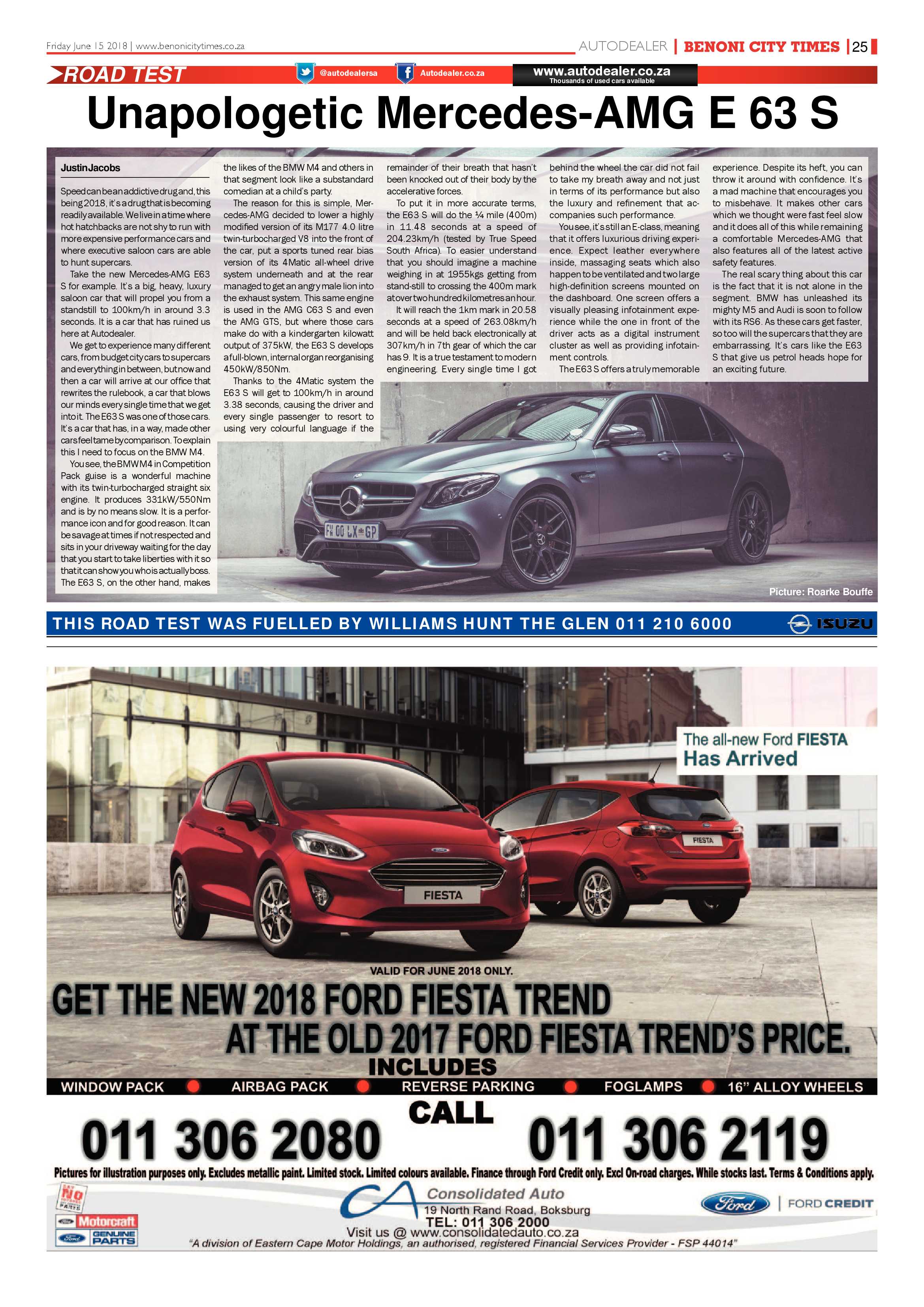 Benoni City Times 14 June 2018 page 25