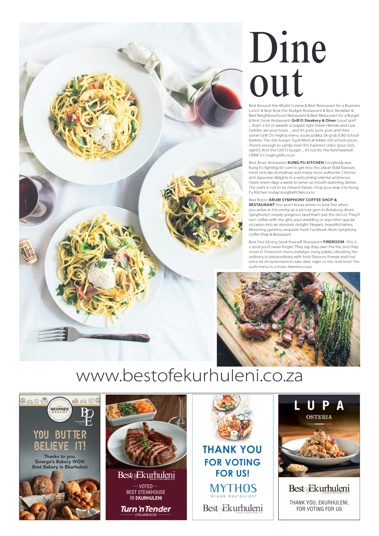 Best of Ekurhuleni Readers Choice Awards 2025 page 4