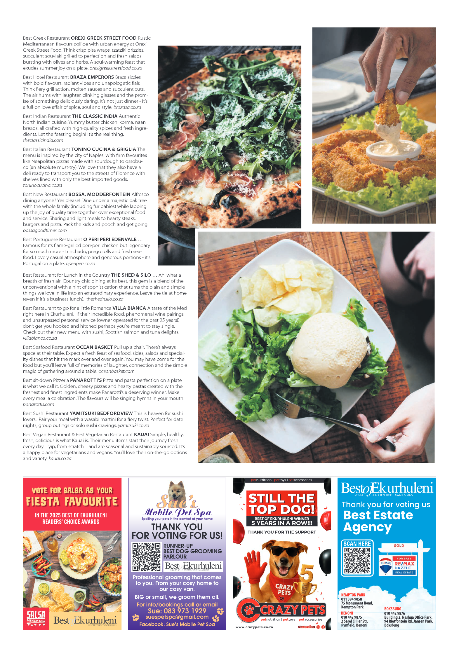 Best of Ekurhuleni Readers Choice Awards 2025 page 5