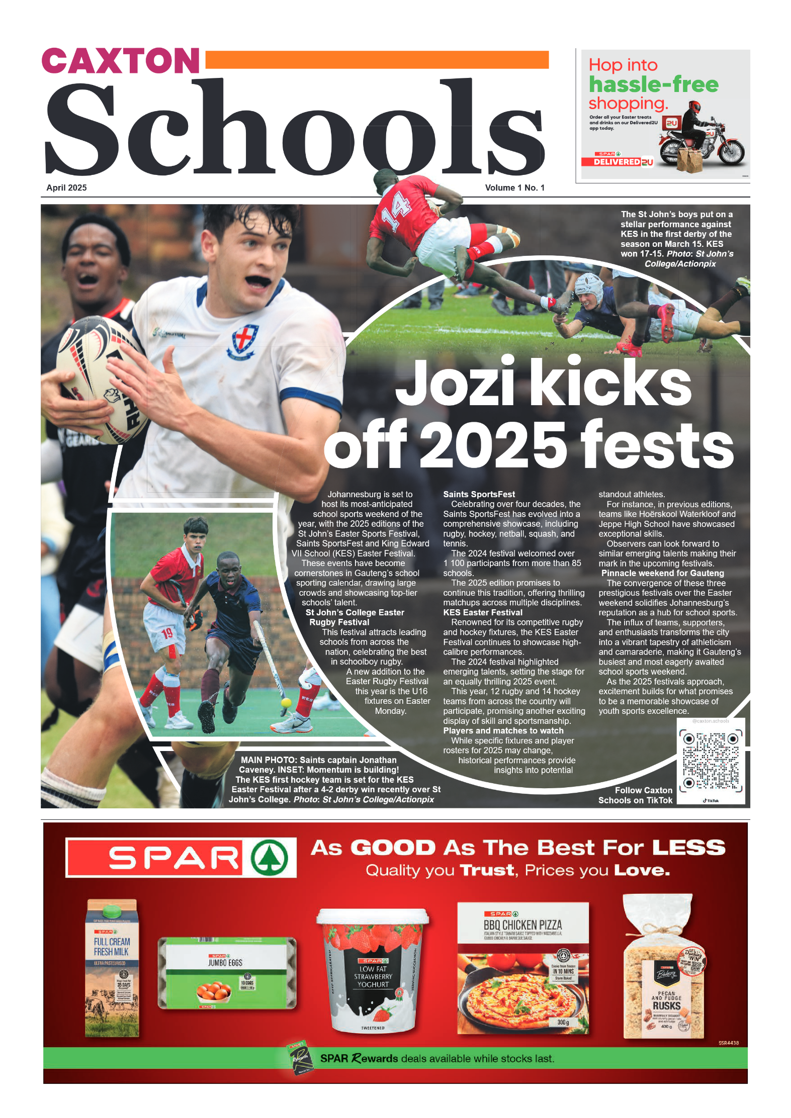 Caxton Schools – 1 April 2025 – Volume 1 page 1