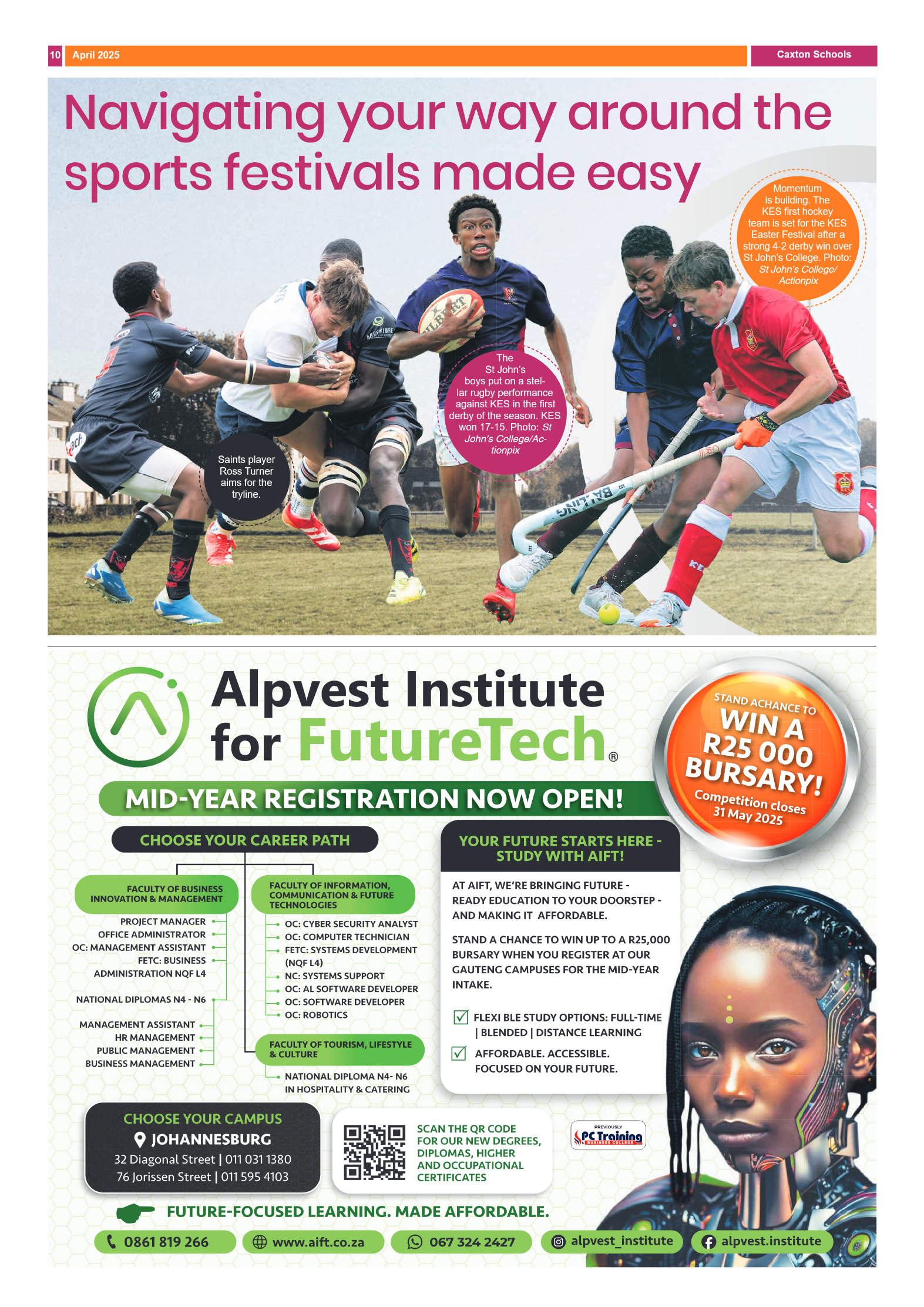 Caxton Schools – 1 April 2025 – Volume 1 page 10