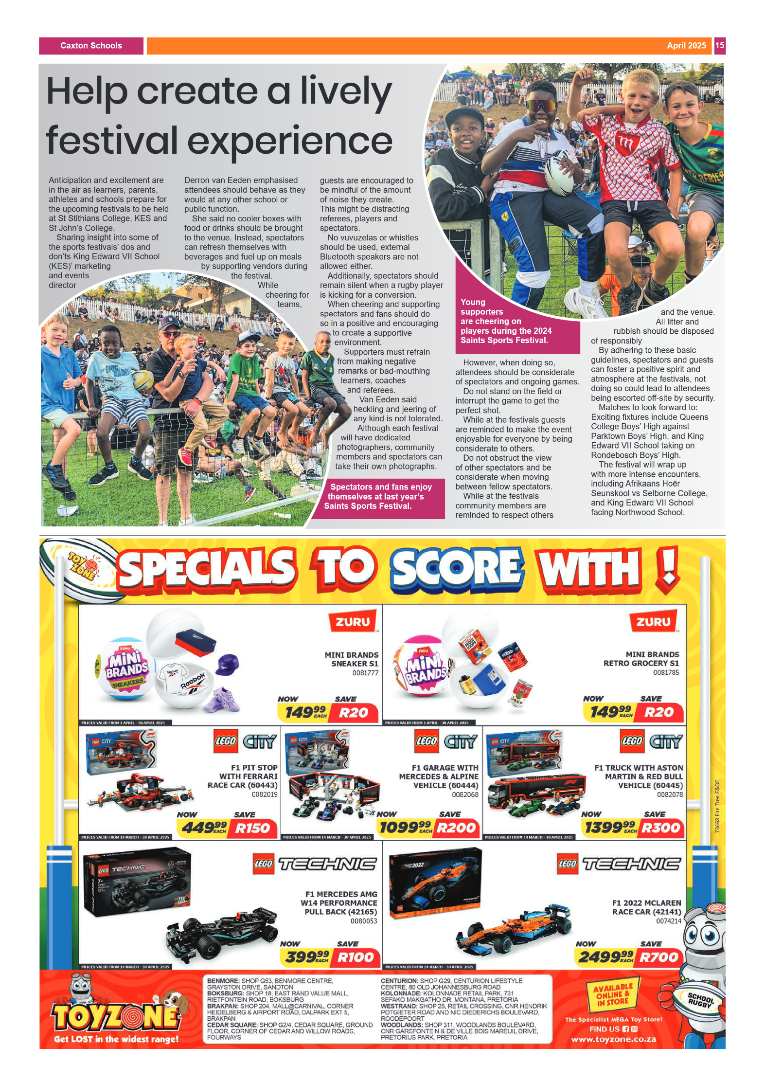 Caxton Schools – 1 April 2025 – Volume 1 page 15