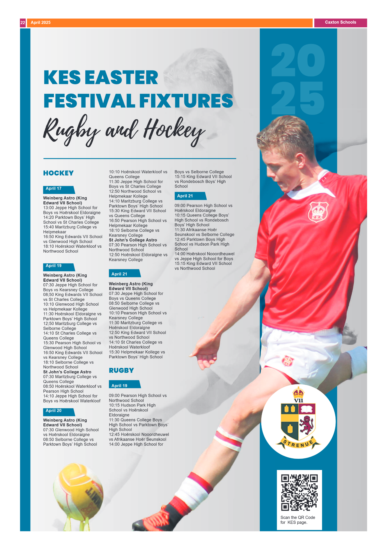 Caxton Schools – 1 April 2025 – Volume 1 page 22