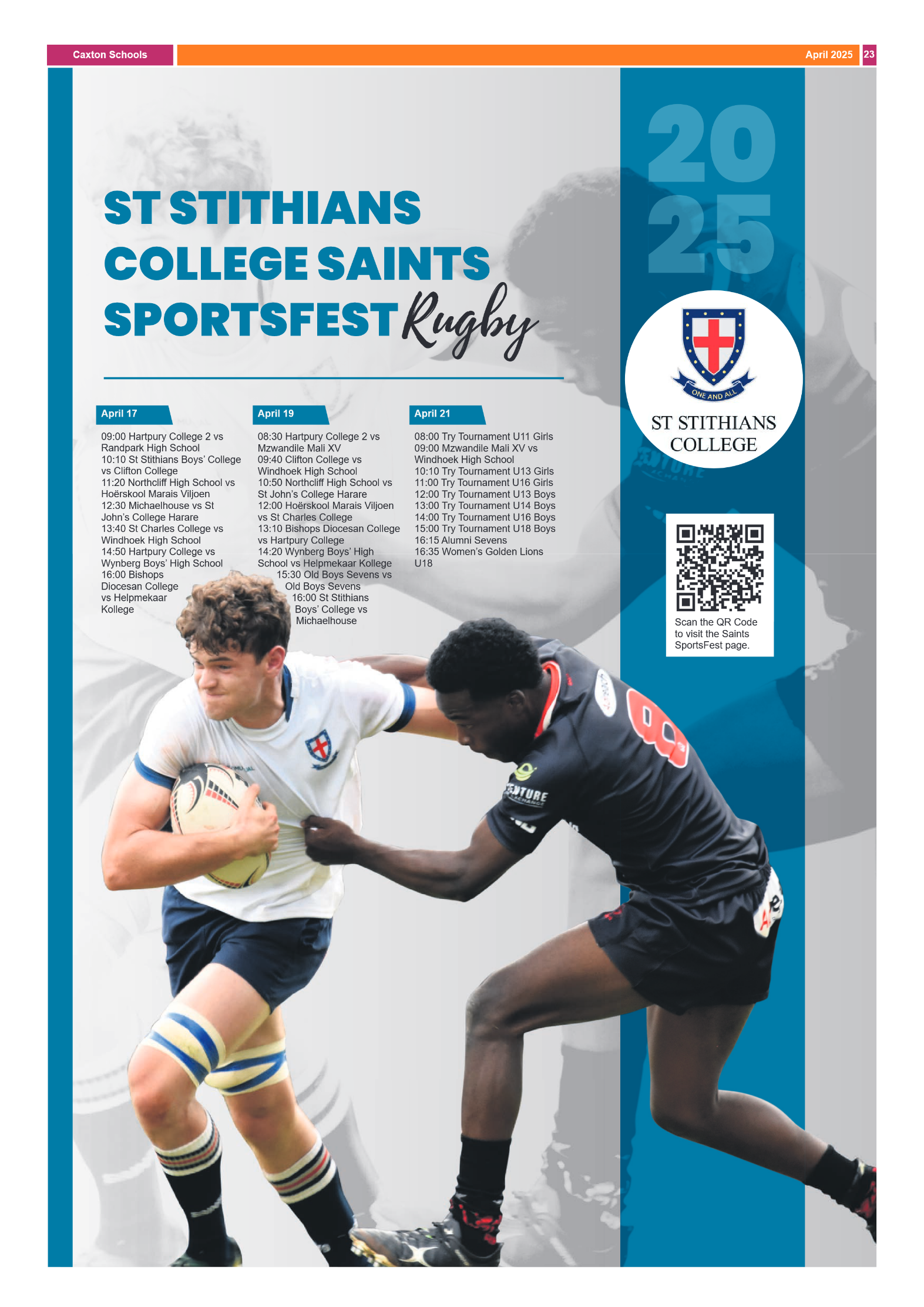 Caxton Schools – 1 April 2025 – Volume 1 page 23