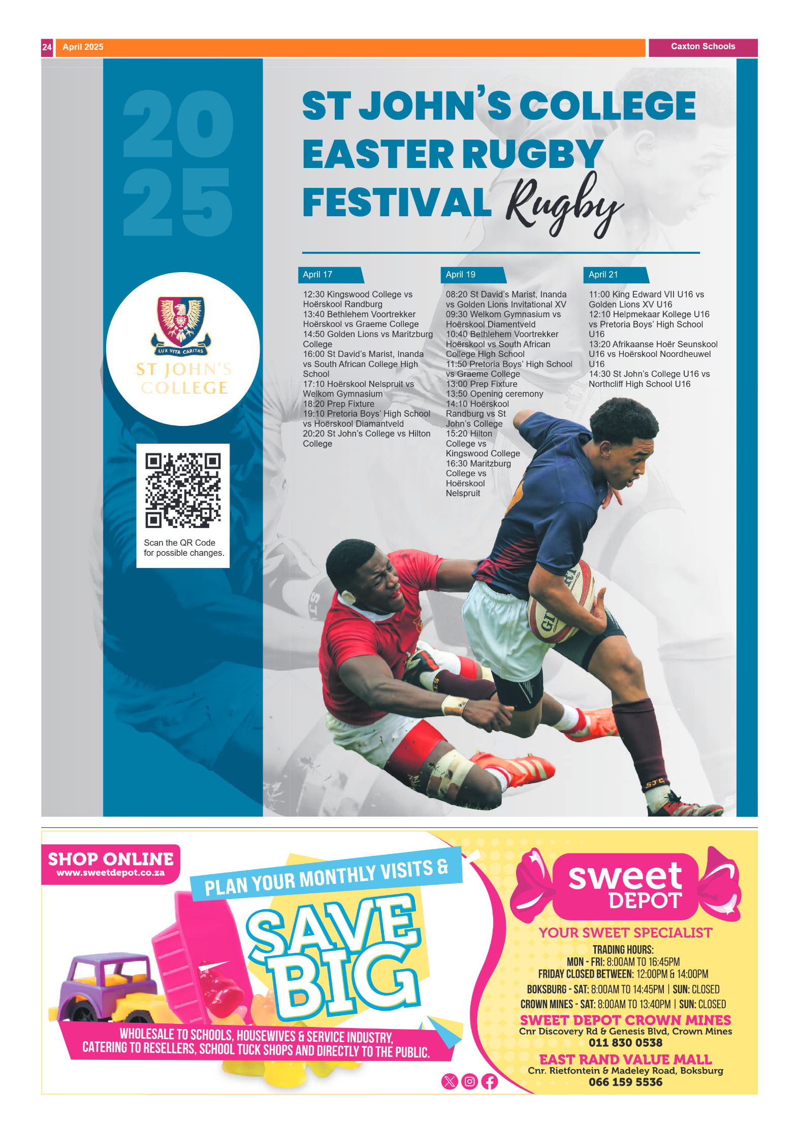 Caxton Schools – 1 April 2025 – Volume 1 page 24