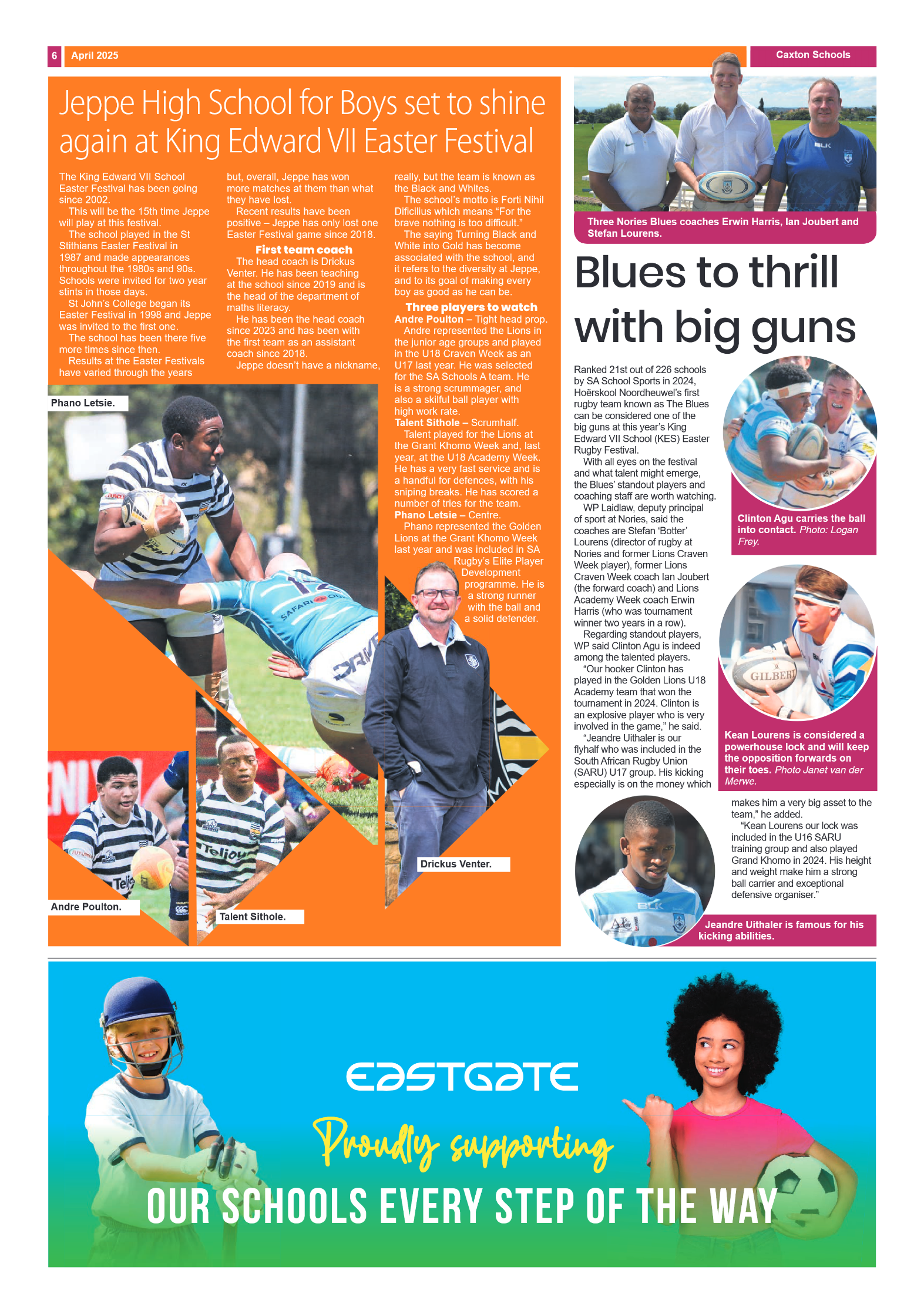 Caxton Schools – 1 April 2025 – Volume 1 page 6