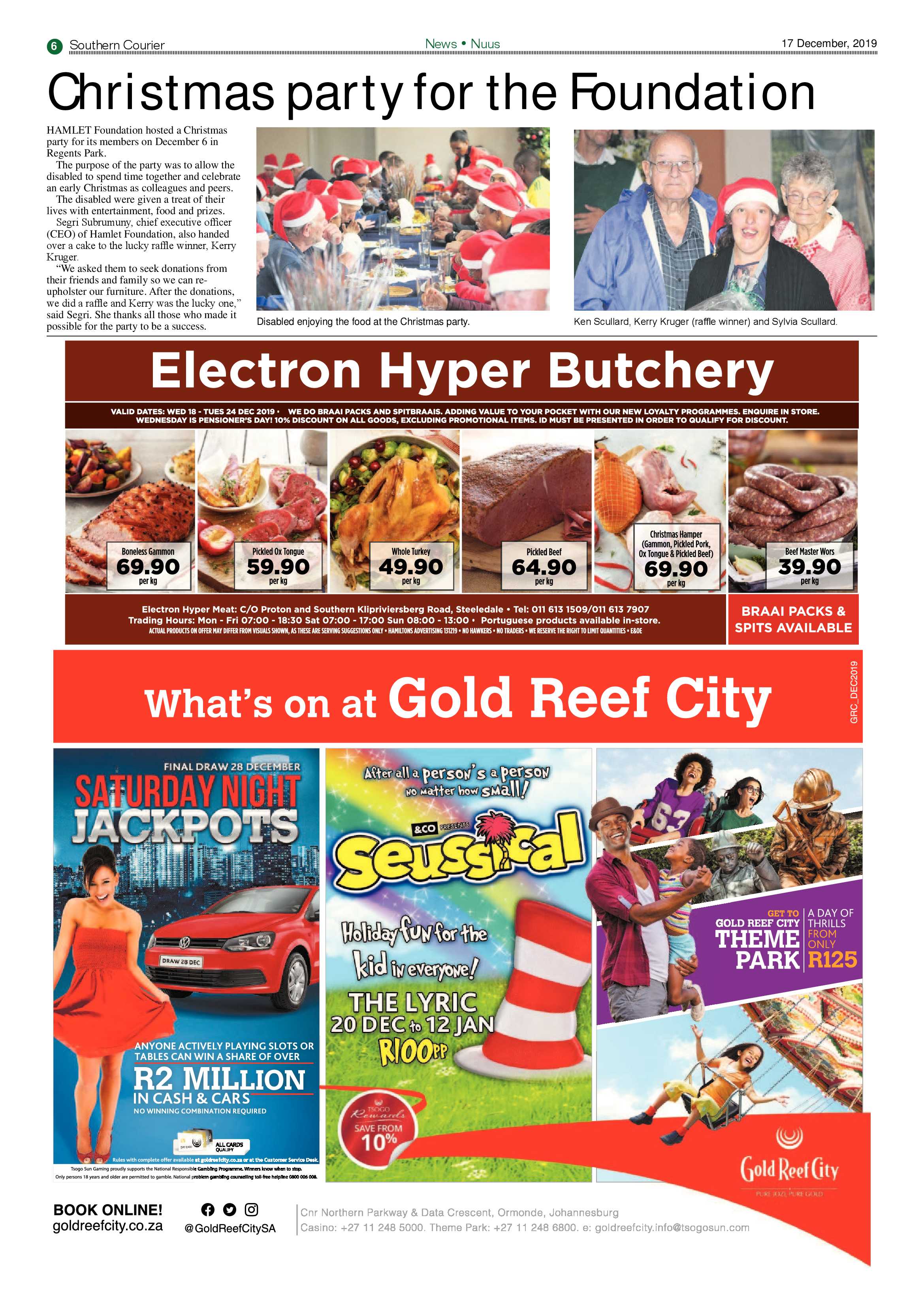 Southern Courier 17 December 2019 page 6