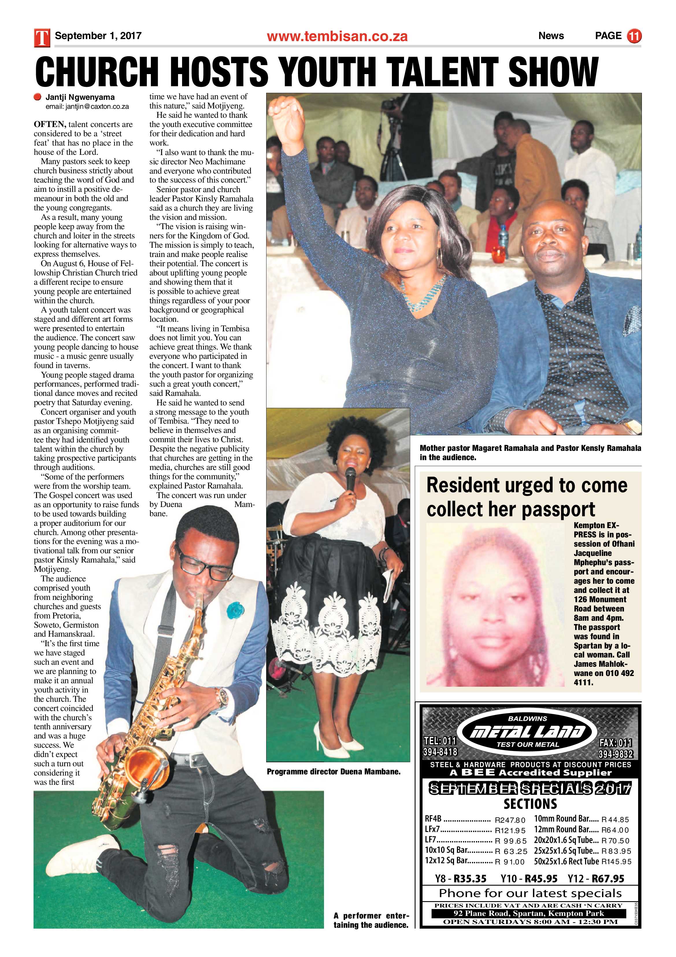 Tembisan 04 September 2017 page 11